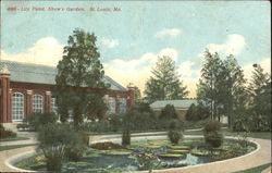 Lily Pond Shaw's Garden Postcard