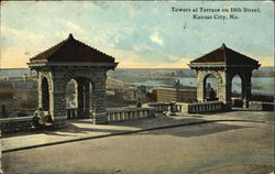 Towers At Terrace, 10th Street Postcard