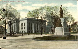 City Hall Square Postcard