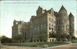 Jackson County Court House Postcard