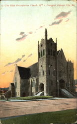 The Fifth Presbyterian Church, 12th & Prospect Postcard