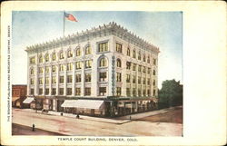 Temple Court Building Postcard