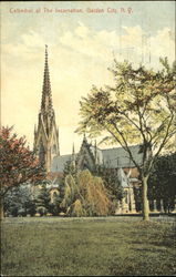 Cathedral Of The Incarnation Garden City, NY Postcard Postcard