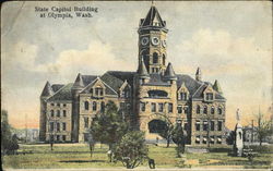 State Capitol Building At Olympia Postcard