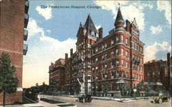 The Presbyterian Hospital Chicago, IL Postcard Postcard