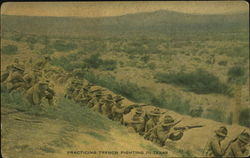 Practicing Trench Fighting In Texas Army Postcard Postcard