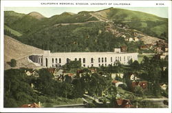 California Memorial Stadium, University of California Postcard