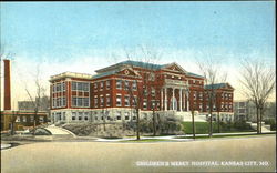 Children's Mercy Hospital, Independence and Woodland Aves Postcard
