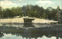 Deer Neck Bridge, Massabesic Lake Postcard