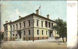 Public Library Postcard