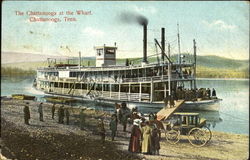 The Chattanooga At The Wharf Tennessee Postcard Postcard