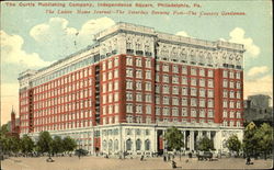 The Curtis Publishing Company, Independence Square Postcard