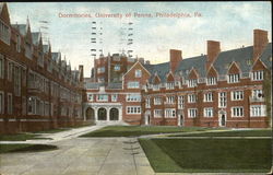 Dormitories, University of Penna Postcard
