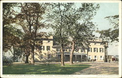 Strawberry Mansion, Fairmount Park Postcard