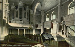 Interior Christ Church Postcard