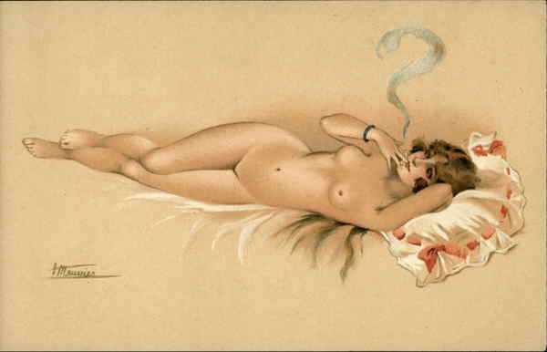 En Costume d'Eve Series 26-3 Suzanne Meunier Risque & Nude
