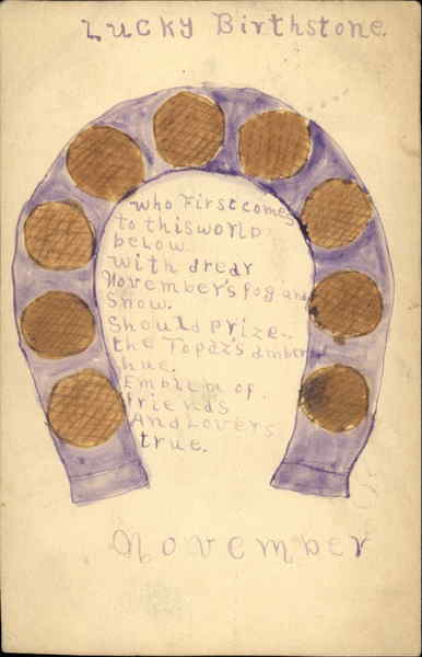 Lucky Birthstone November Astrology & Zodiac