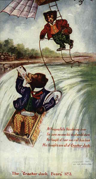 The Cracker Jack Bears No. 3 Advertising