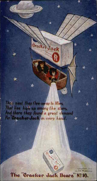 The Cracker Jack Bears No. 16 Advertising