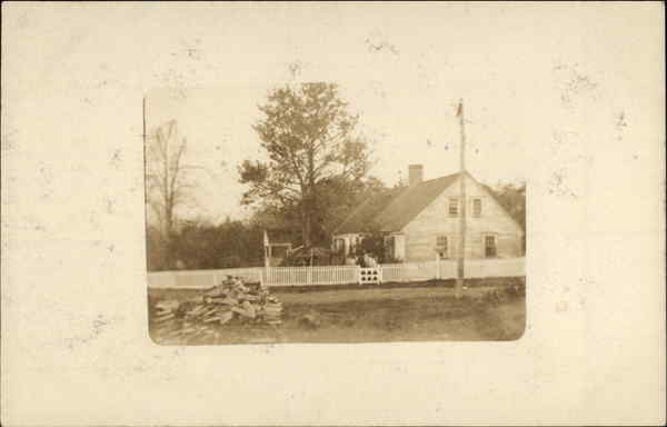 View of House Corner Rock Clay and Rock Rich Foster Rhode Island