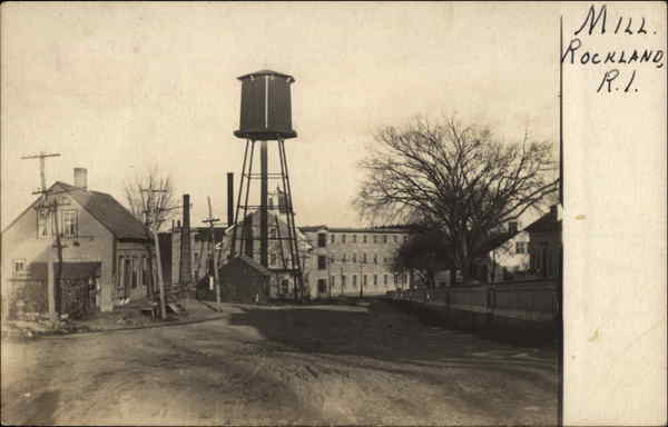 Mill, Rockland Scituate Rhode Island