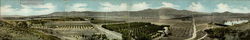 View of Hemet and San Jacinto Valley From Little Lake Quad Postcard Postcard
