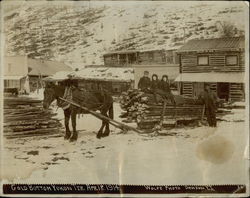 Gold Bottom April 18 1914 Original Photograph Yukon Canada Yukon Territory Postcard Postcard