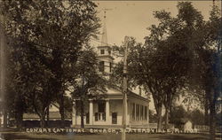 Congregational Church, Slatersville Postcard