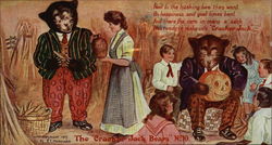 The "Cracker Jack Bears" No. 10 Postcard