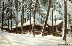 A Forest Home in Winter - Coded Message A Forest Home in Winter - Coded Message