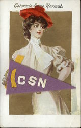 Colorado State Normal School Postcard