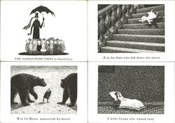Original Edward Gorey "The Gashlycrumb Tinies"  Postcard