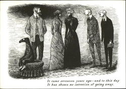 It came seventeen years ago - and to this day It has shown no intention of going away Postcard
