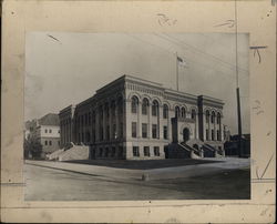 Rare Original Postcard Art - Hall of Justice #2551 Original Photograph