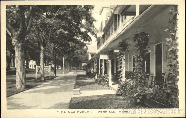 The Old Porch Ashfield Massachusetts