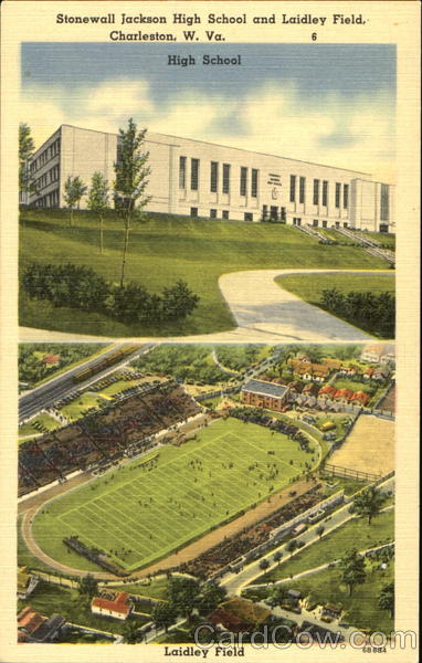 Stonewall Jackson High School And Laidley Field Charleston West Virginia