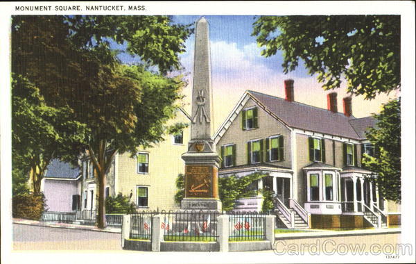 Monument Square Nantucket Massachusetts
