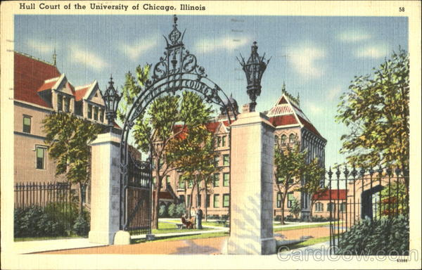 Hull Court Of The University Of Chicago Illinois
