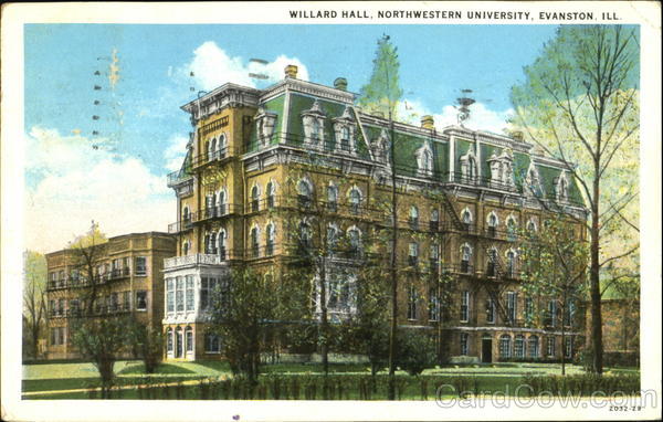 Willard Hall, Northwestern University Evanston Illinois