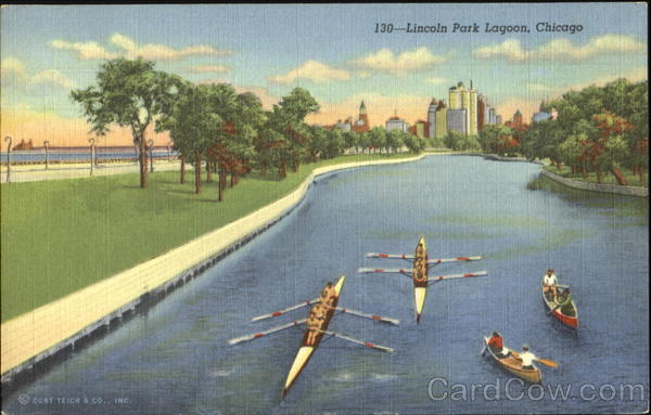 Lincoln Park Lagoon Chicago Illinois