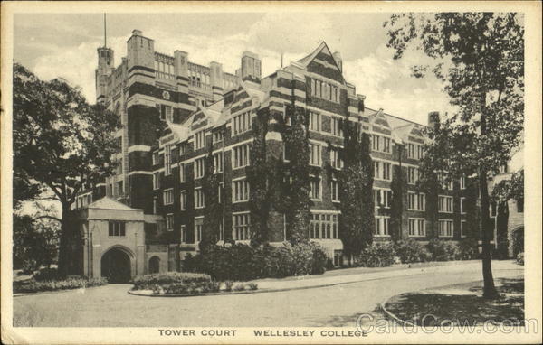 Tower Court, Wellesley College Massachusetts