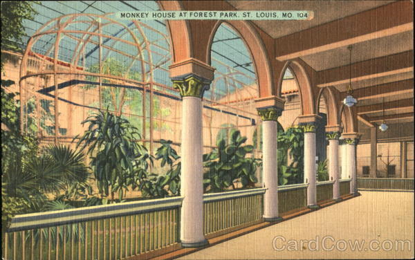 Monkey House At Forest Park St. Louis Missouri