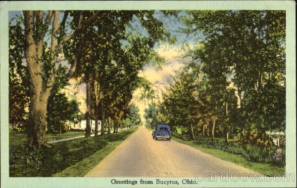 Greetings From Bucyrus Ohio