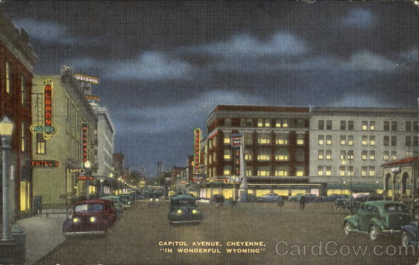 In Wonderful Wyoming, Capitol Avenue Cheyenne