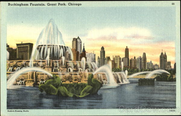 Buckingham Fountain, Grant Park Chicago Illinois