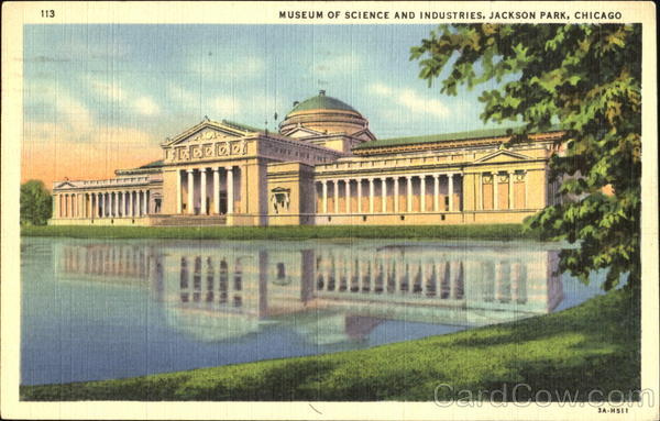 Museum Of Science And Industries, Jackson Park Chicago Illinois