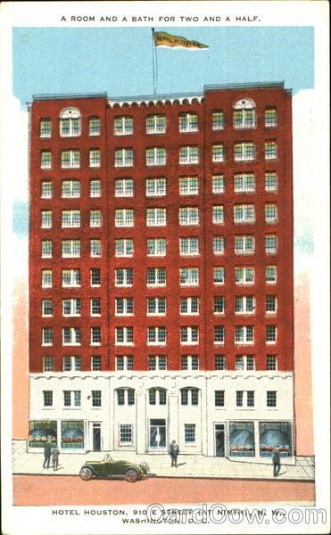Hotel Houston, 910 E Street Washington District of Columbia