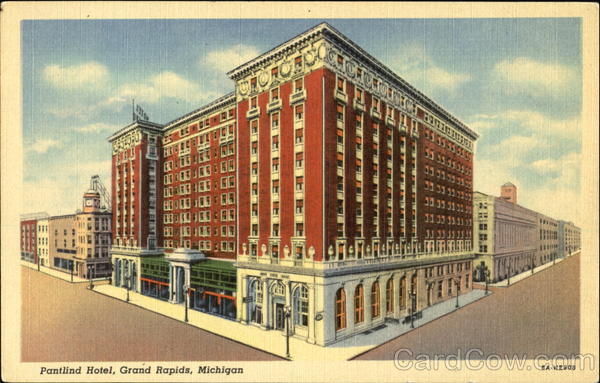 Pantlind Hotel Grand Rapids Michigan