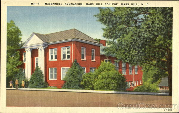 McConnell Gymnasium, Mars Hill College North Carolina