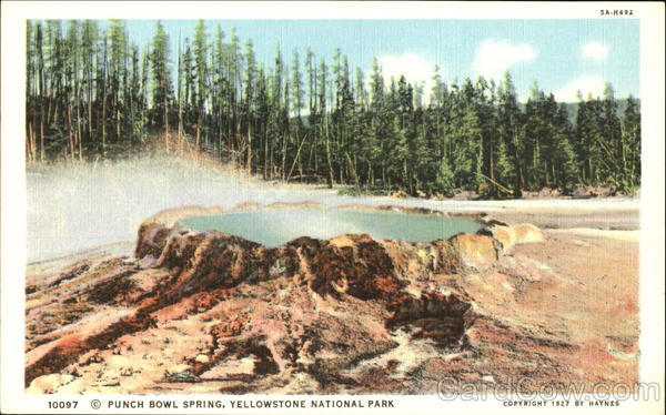Punch Bowl Spring, Yellowstone National Park